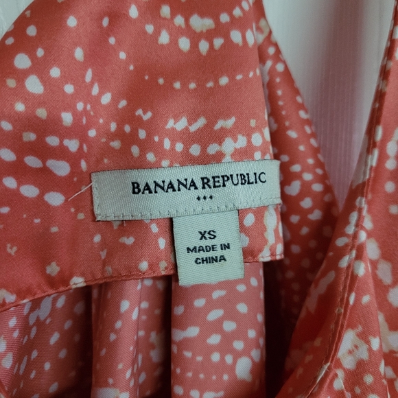 Banana Republic Orange Blouse - Picture 3 of 3